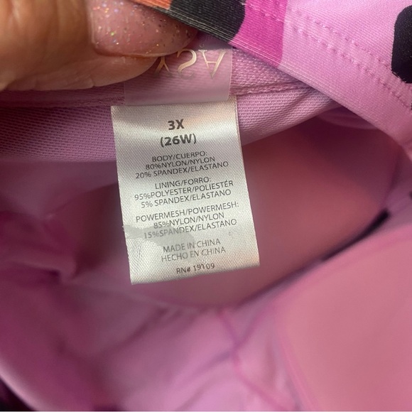 New LYSA Pink Leopard Print Sexy Keyhole One Piece Swimsuit Plus Size - Picture 8 of 13